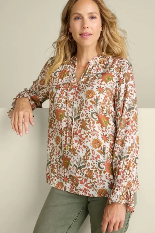 Asha Long Sleeve Top<Soft Surroundings Online