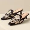 Carolina Embroidered Mule<Soft Surroundings Clearance