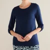 Fina French Terry Tee<Soft Surroundings Hot