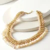 Hazel Bead Drops Necklace<Soft Surroundings Clearance