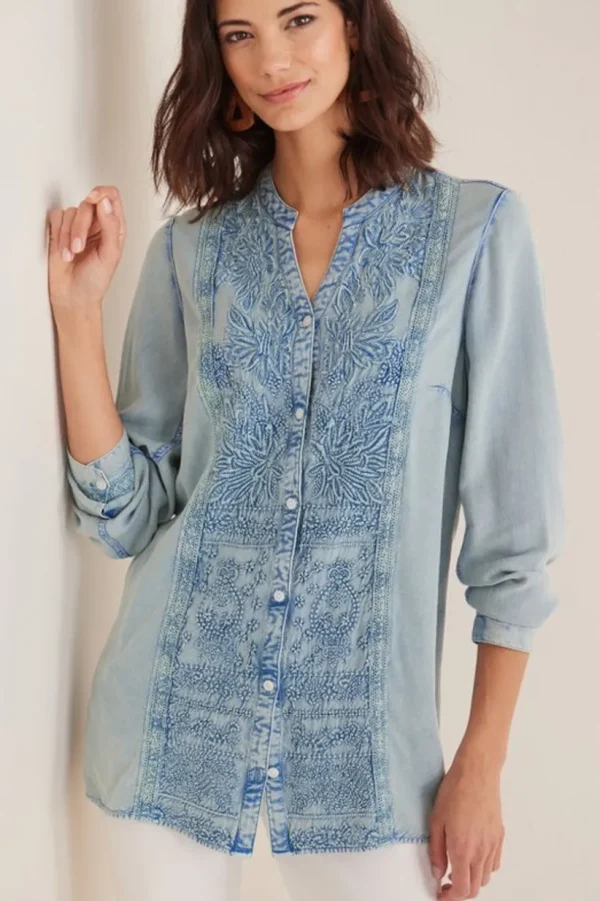 Las Olas Shirt<Soft Surroundings Discount
