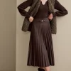 Lavina Faux Suede Skirt<Soft Surroundings Hot