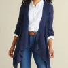Minah Cable Knit Cardigan<Soft Surroundings Clearance