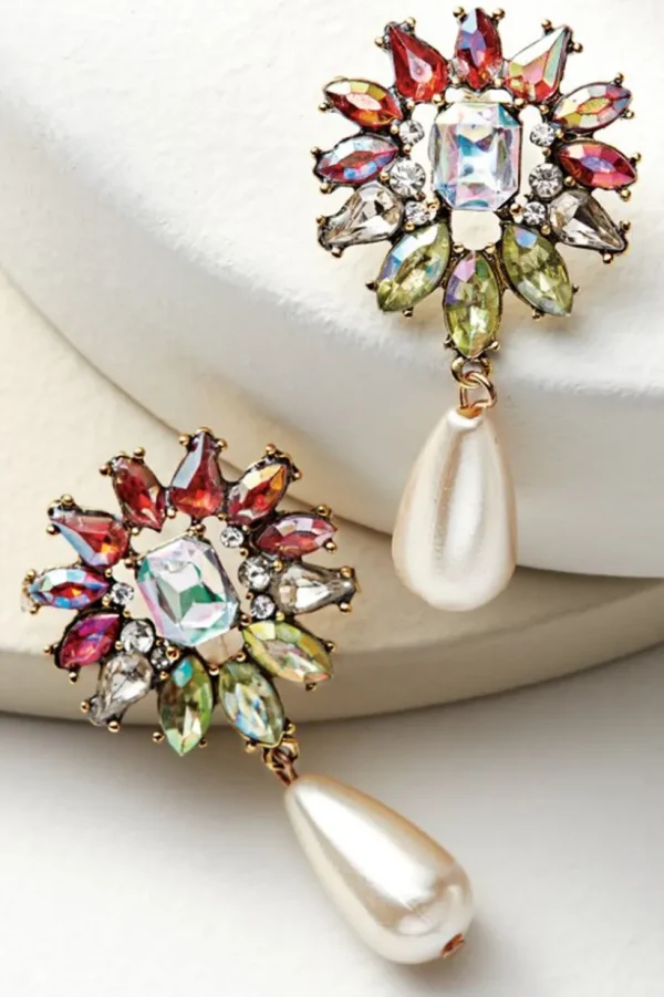 Nova Crystal Earrings<Soft Surroundings Online