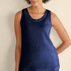 Oceo Gauze Tank<Soft Surroundings Sale