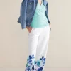 Ronna Linen Blend Wide Leg Pants<Soft Surroundings Discount
