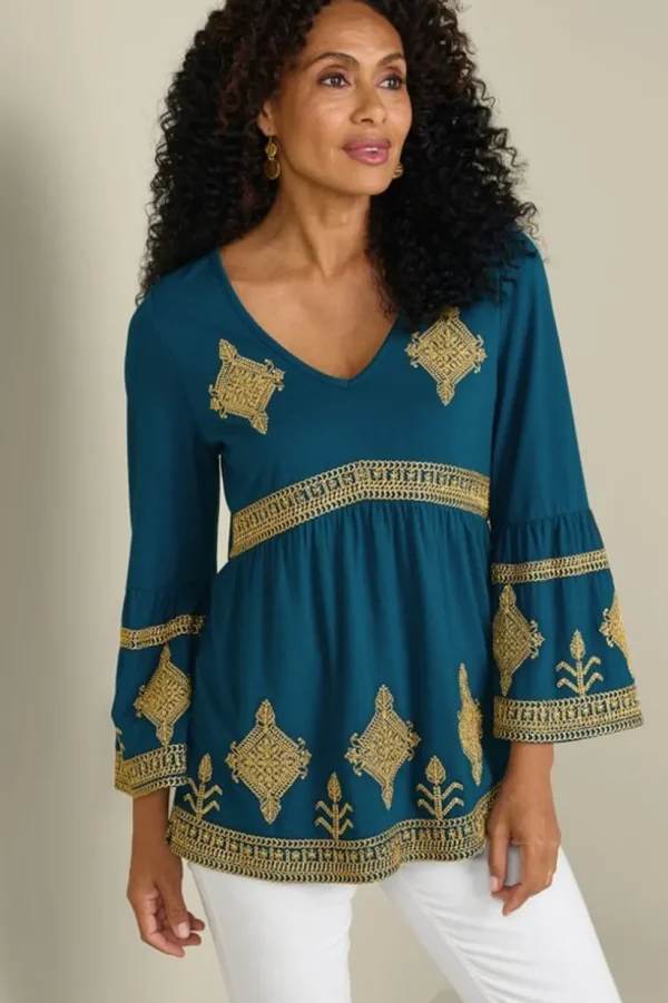 Setara 3/4 Sleeve Top<Soft Surroundings Fashion