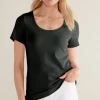 Soft Essential Supima Short Sleeve Tee<Soft Surroundings Online