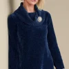 Soft Winds Chenille Tunic Sweater<Soft Surroundings Fashion
