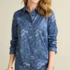 Stretch Faux Suede Boyfriend Tunic Shirt<Soft Surroundings Outlet