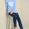 Ultimate Denim Crystal Pull-On Slim Leg Jeans<Soft Surroundings Discount