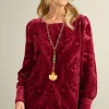 Vanetta Velvet Top<Soft Surroundings Sale