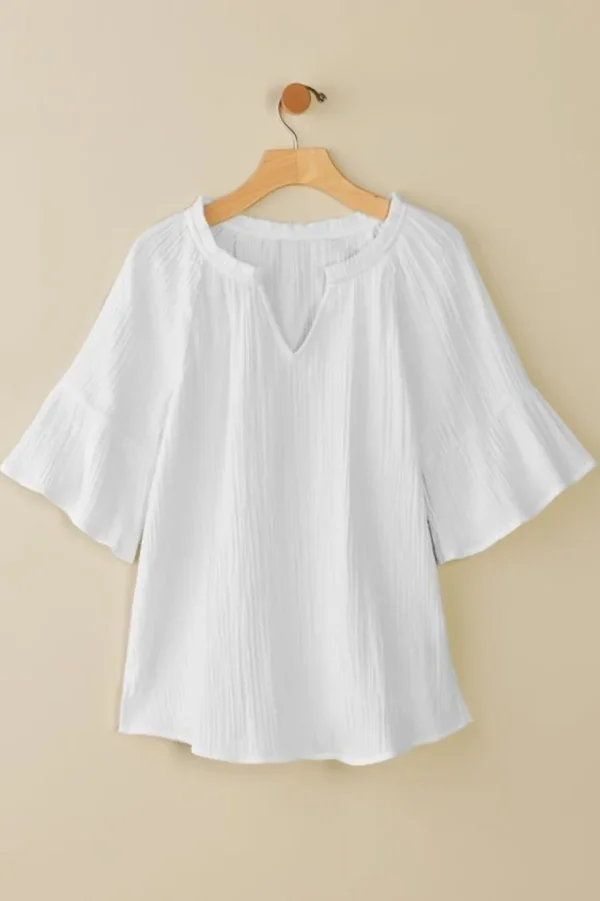 Vinka Gauze Pullover<Soft Surroundings Hot