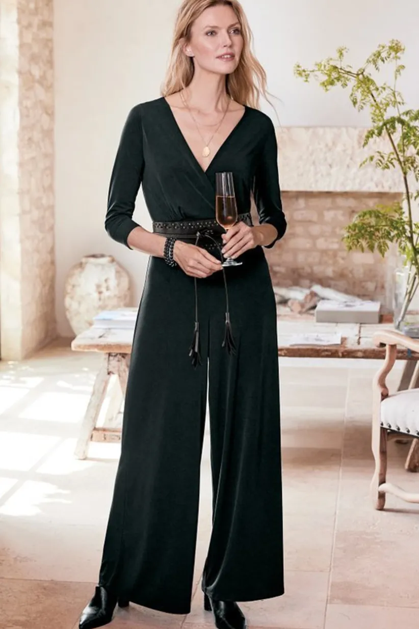 3/4 Sleeve Penelope Jumpsuit<Soft Surroundings New