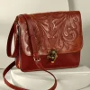 Ada Embossed Leather Bag<Soft Surroundings Hot