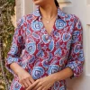 Addison Gauze Big Shirt<Soft Surroundings Fashion