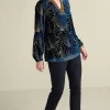Adrienne Embroidered Velvet Tunic<Soft Surroundings Hot