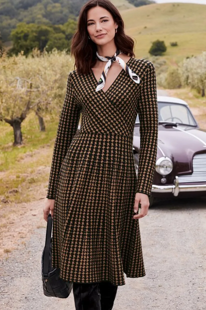 Aida Surplice Dress<Soft Surroundings Outlet