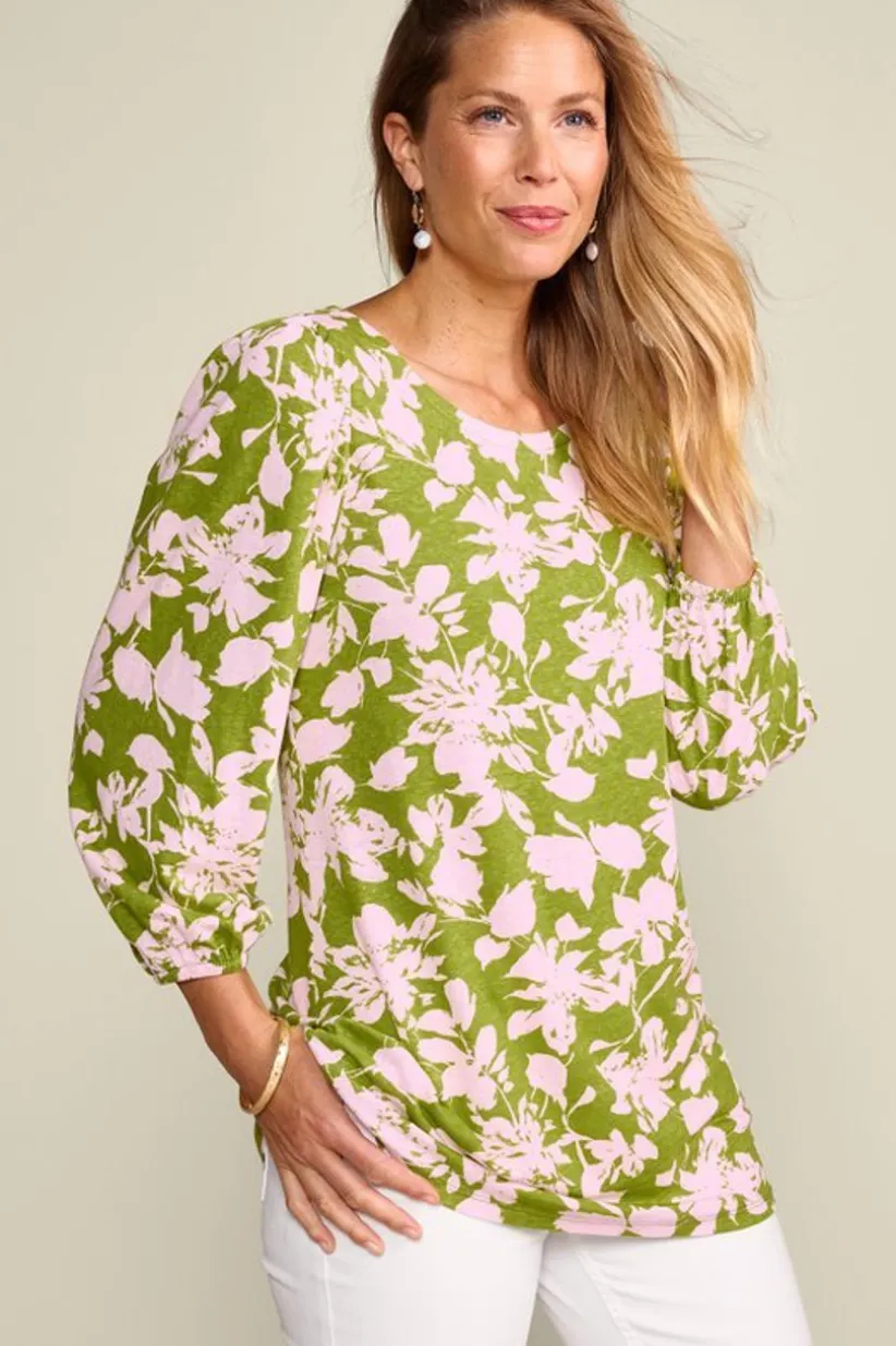 Ainsley Linen Blend Tunic<Soft Surroundings Best