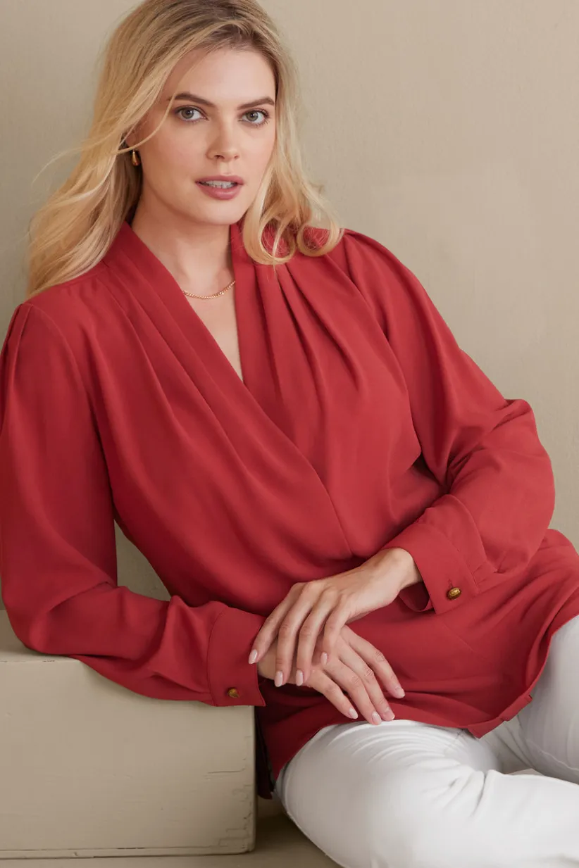 Akira Blouse<Soft Surroundings Online