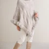 Alexi Cable Knit Poncho<Soft Surroundings Discount