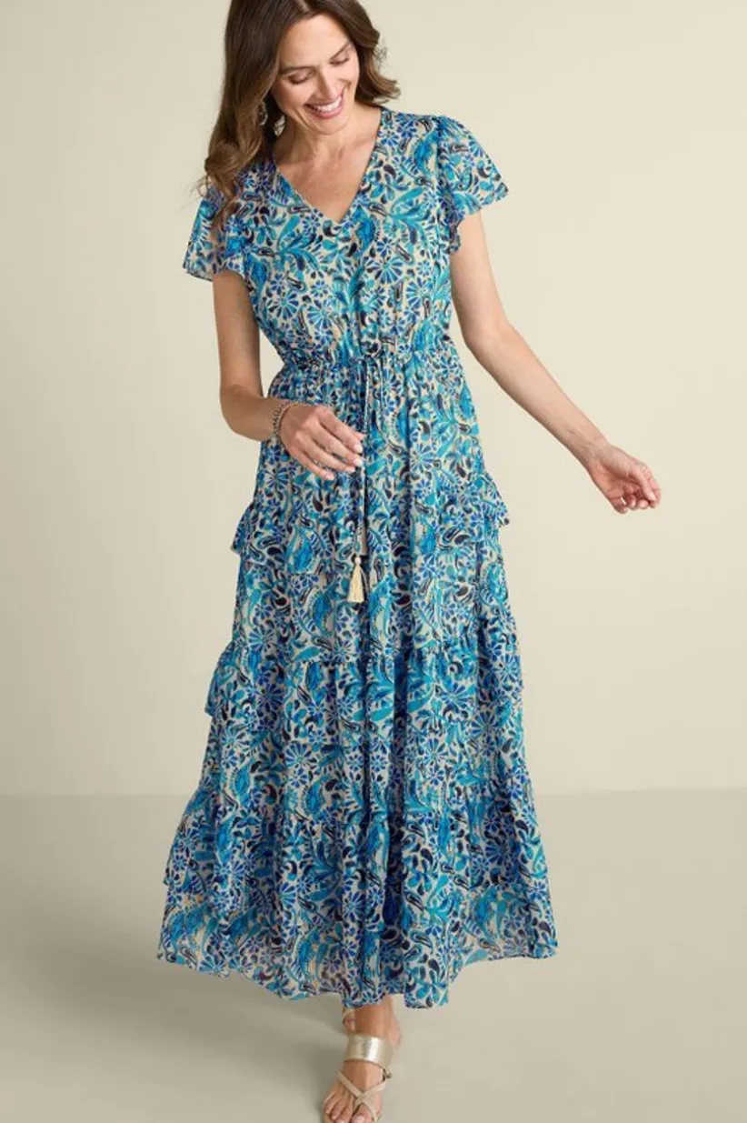 Aleyah Maxi Dress<Soft Surroundings Clearance