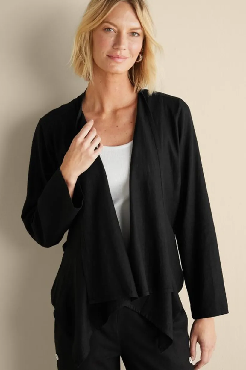 Alicante Linen Blend Topper<Soft Surroundings Clearance