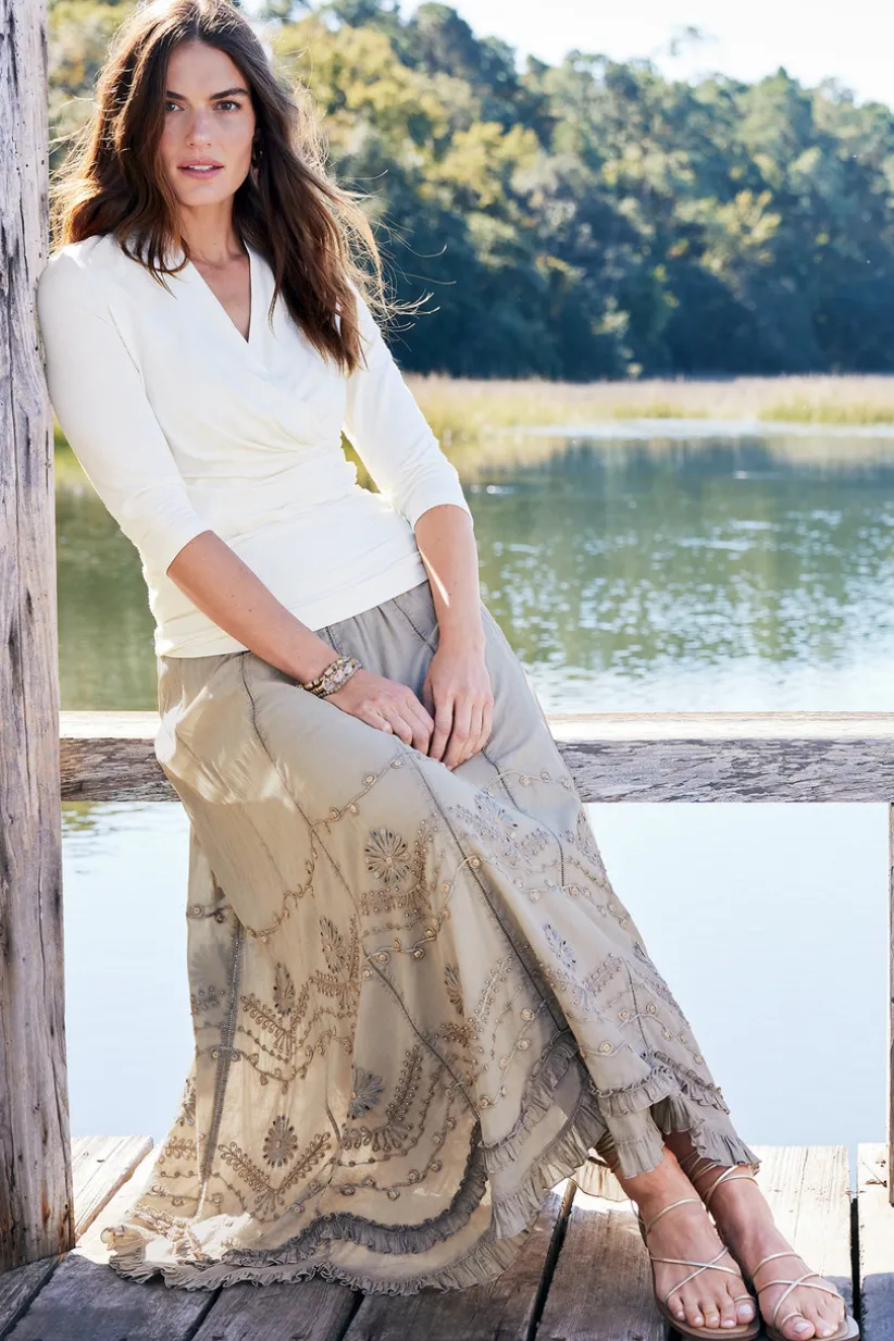 Alondra Knit Top I<Soft Surroundings Hot