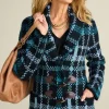 Alpine Plaid Sweater Coat<Soft Surroundings Discount