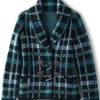 Alpine Plaid Sweater Coat<Soft Surroundings Discount