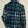 Alpine Plaid Sweater Coat<Soft Surroundings Discount