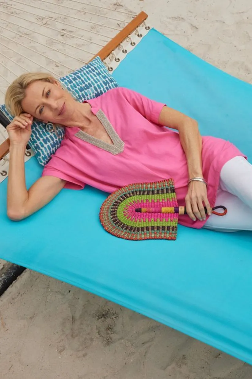 Annalise Linen Blend Tunic<Soft Surroundings Outlet