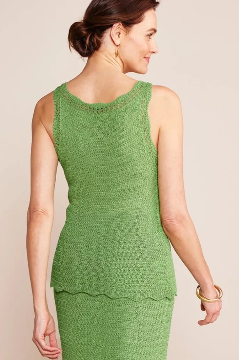 April Crochet Sweater Tank<Soft Surroundings Clearance
