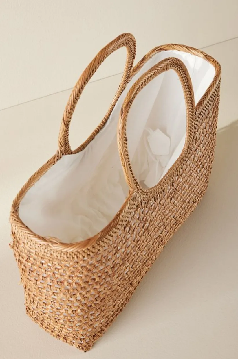 April Woven Bag<Soft Surroundings New