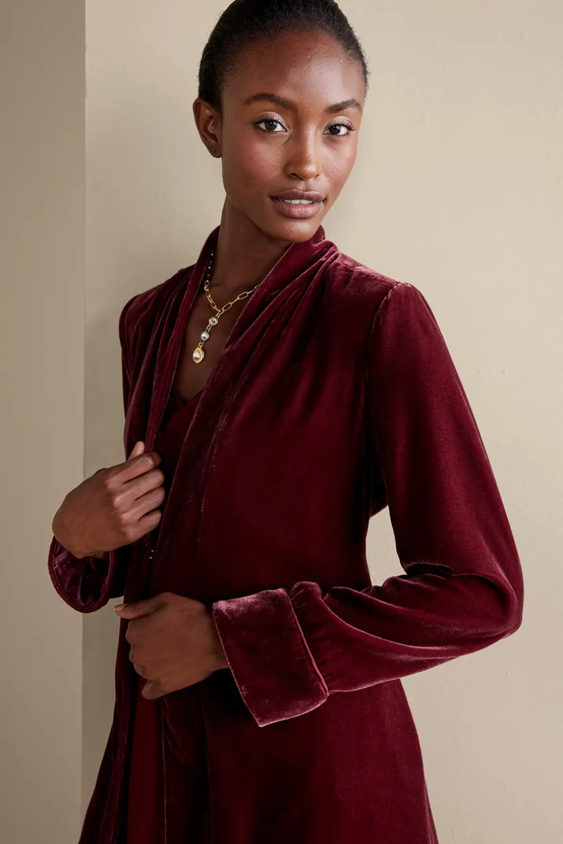 Aria Velvet Jacket<Soft Surroundings New