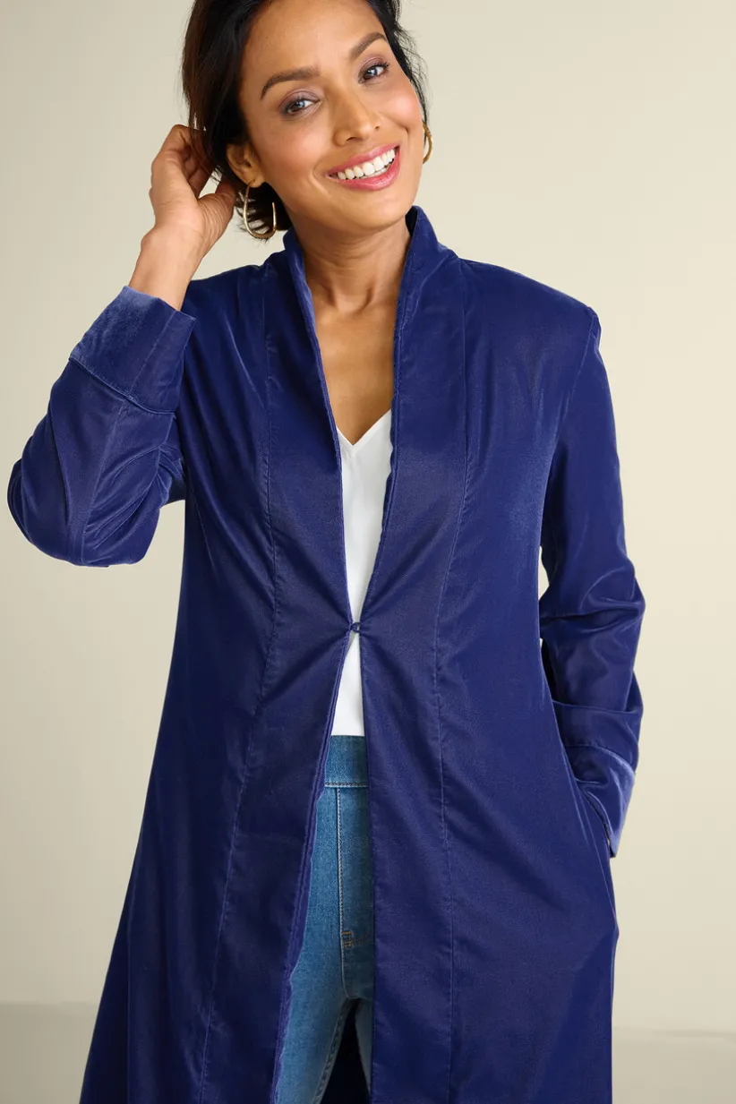 Aria Velvet Jacket<Soft Surroundings New