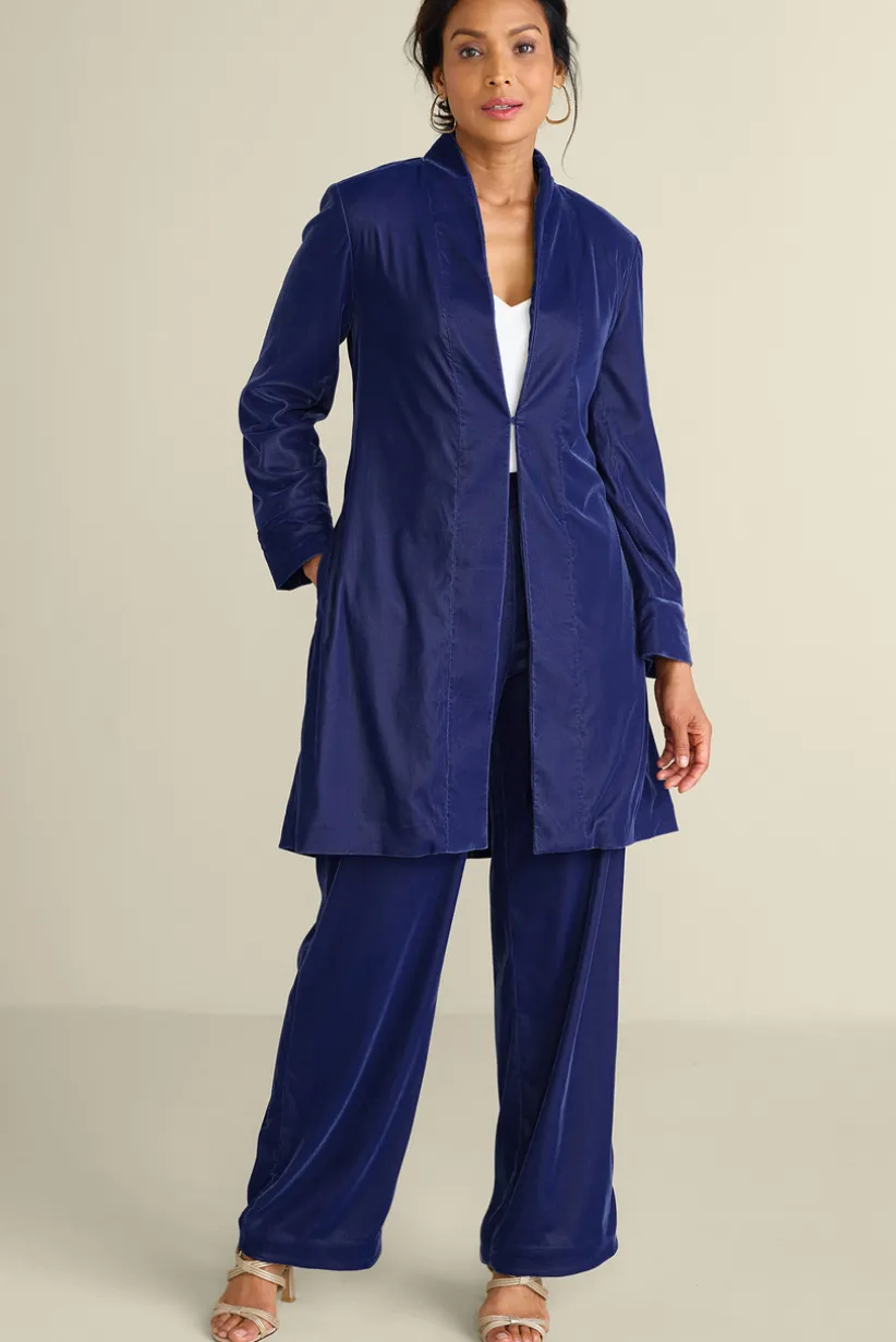 Aria Velvet Jacket<Soft Surroundings New