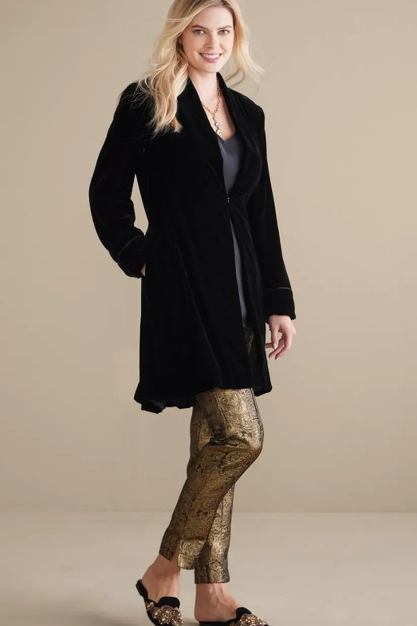 Aria Velvet Jacket<Soft Surroundings New