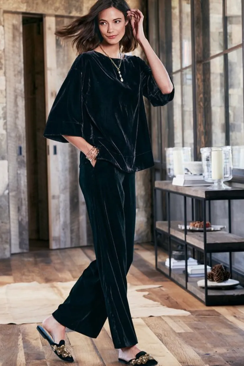 Aria Velvet Top<Soft Surroundings New