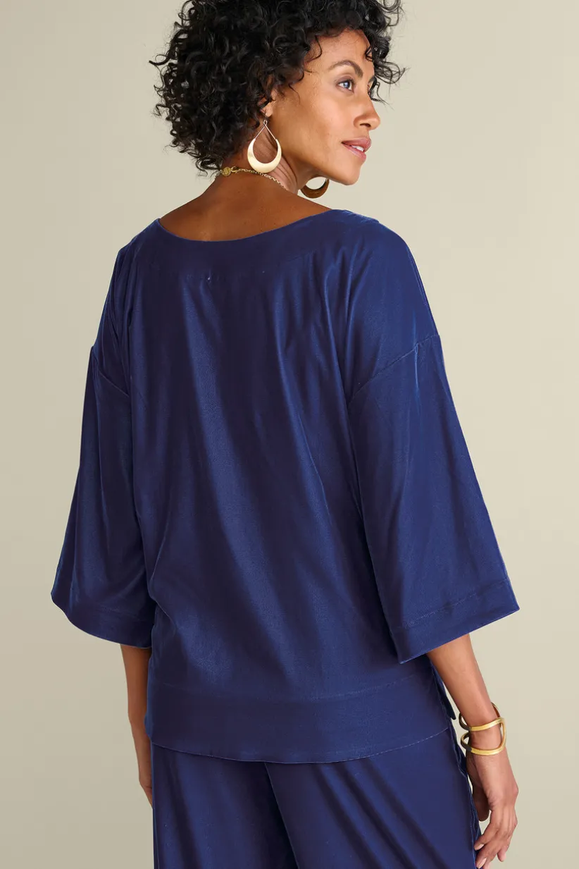 Aria Velvet Top<Soft Surroundings New