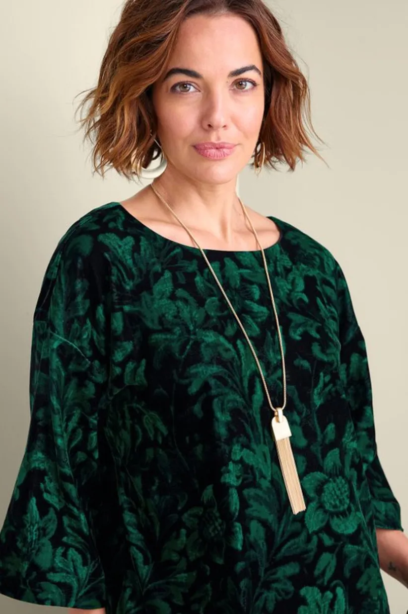 Aria Velvet Top<Soft Surroundings New