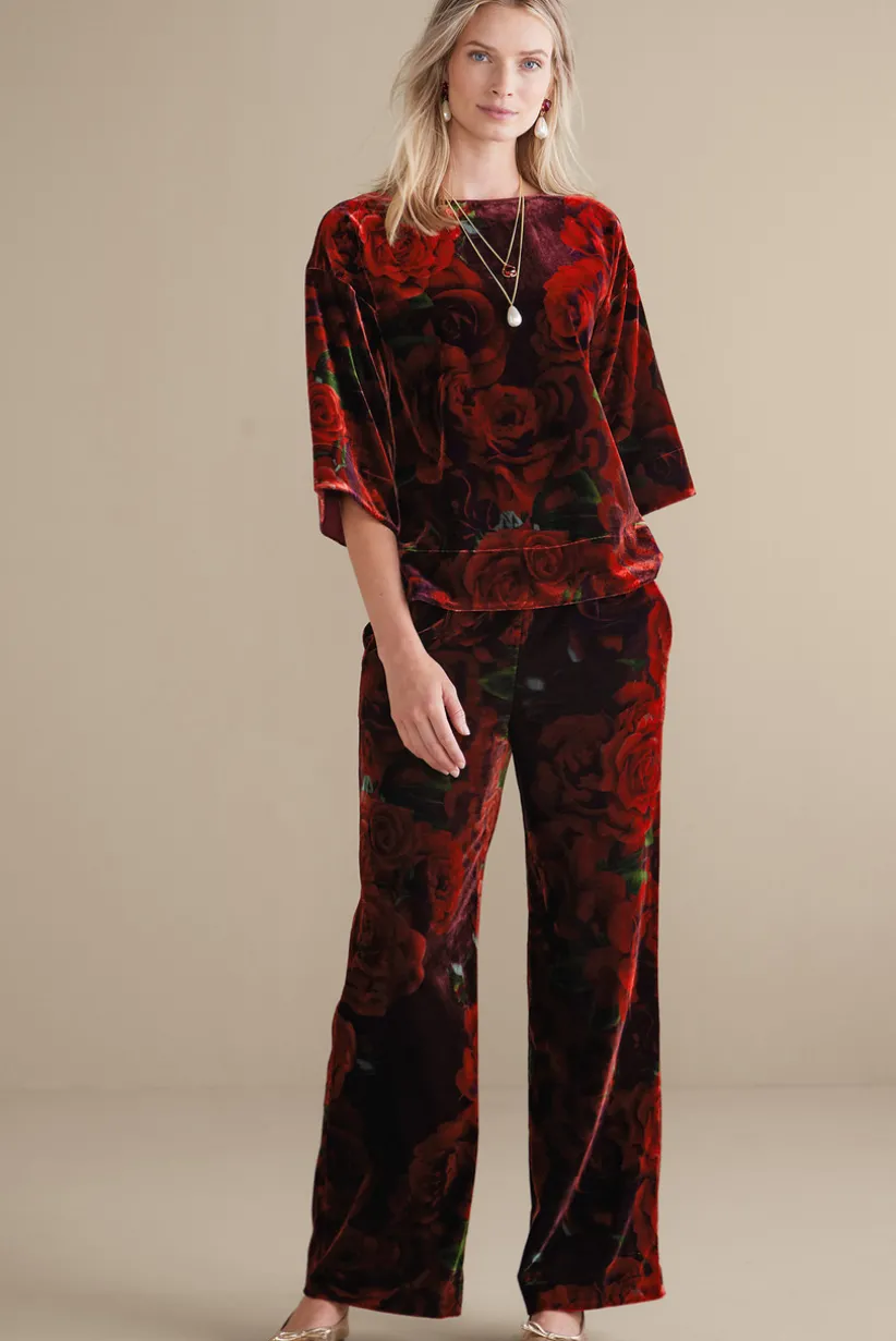 Aria Velvet Top<Soft Surroundings New