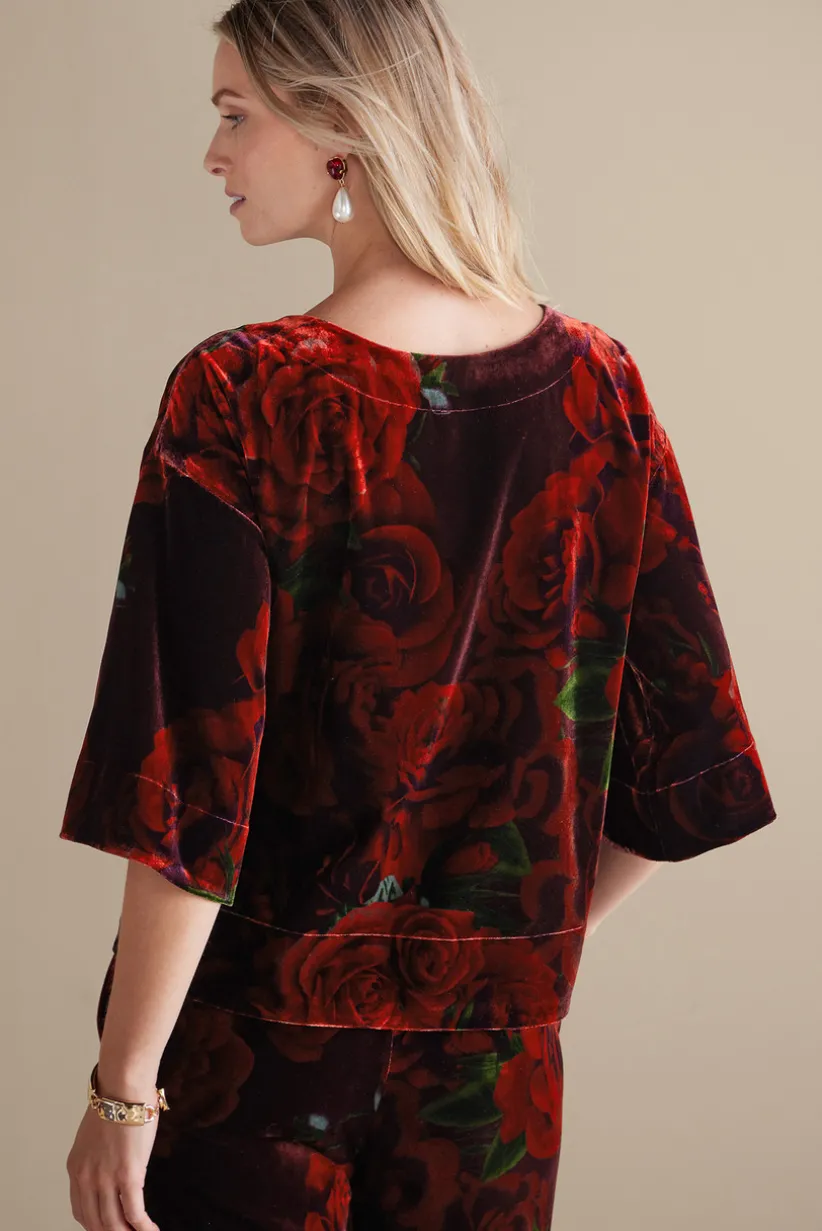 Aria Velvet Top<Soft Surroundings New