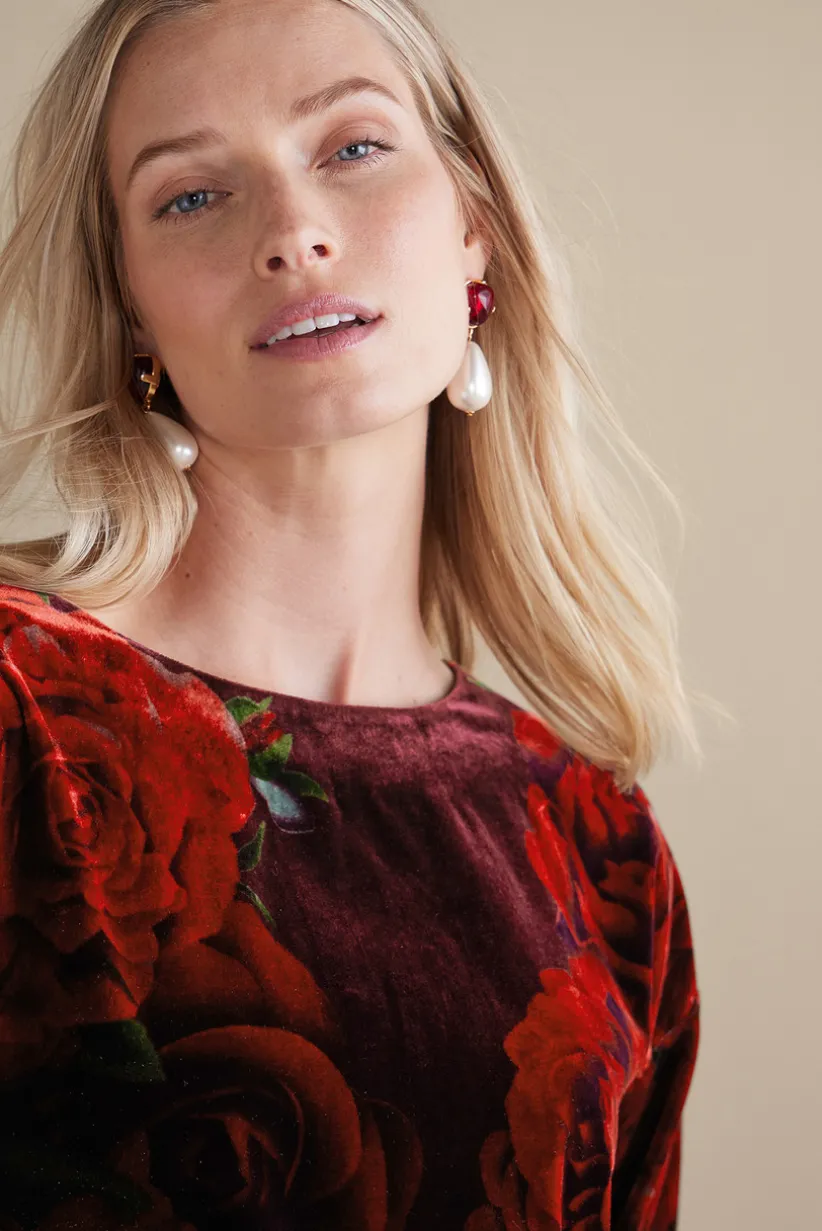 Aria Velvet Top<Soft Surroundings New