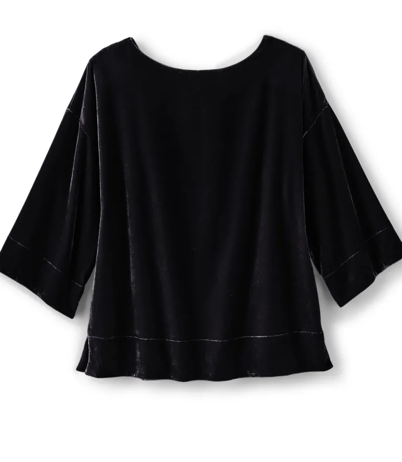 Aria Velvet Top<Soft Surroundings New