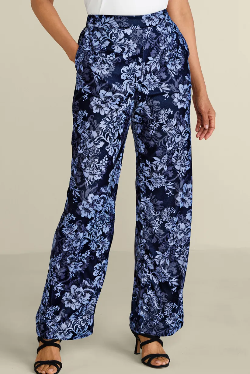 Aria Velvet Wide Leg Pants<Soft Surroundings Sale