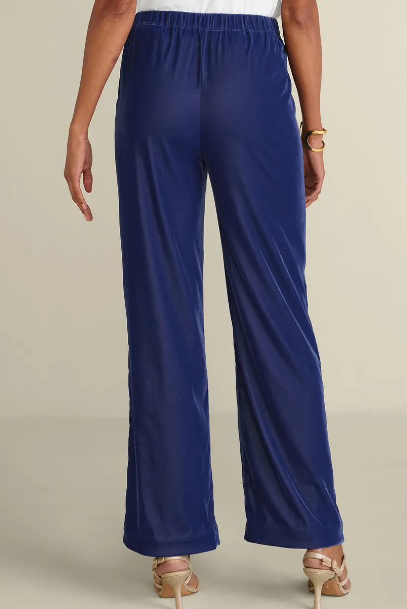 Aria Velvet Wide Leg Pants<Soft Surroundings Sale