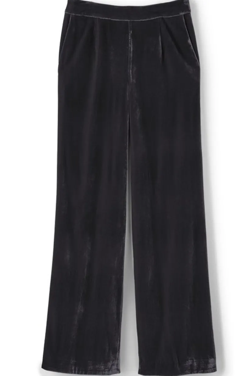 Aria Velvet Wide Leg Pants<Soft Surroundings Sale