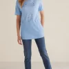 Astra Linen Tee<Soft Surroundings Discount