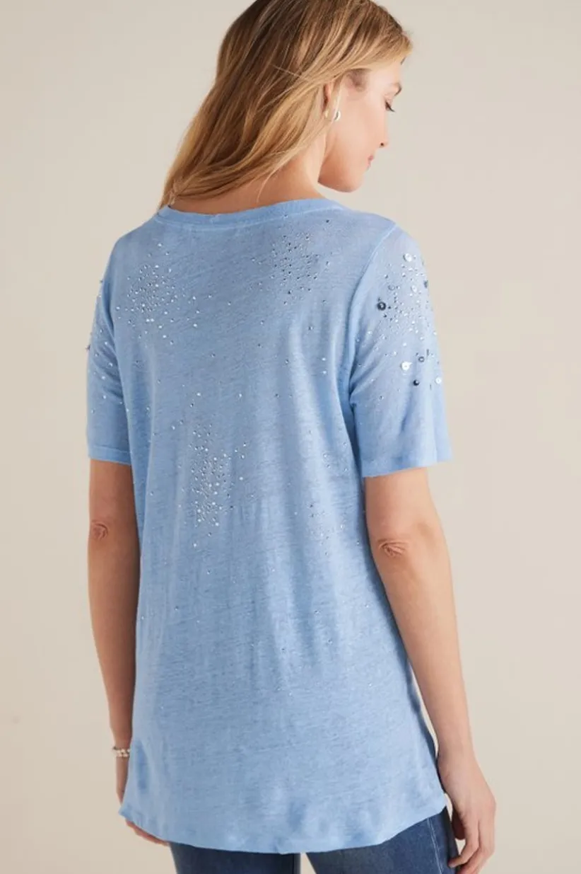 Astra Linen Tee<Soft Surroundings Discount